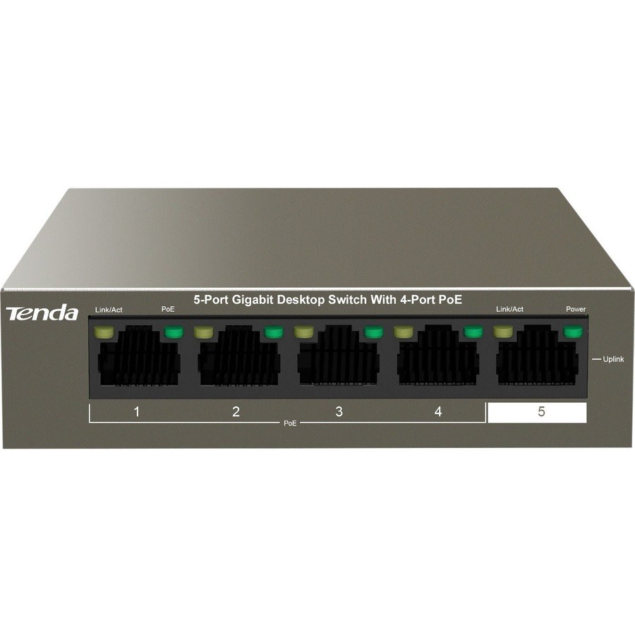 Tenda TEG1105P-4-63W 5 Ports Ethernet Switch