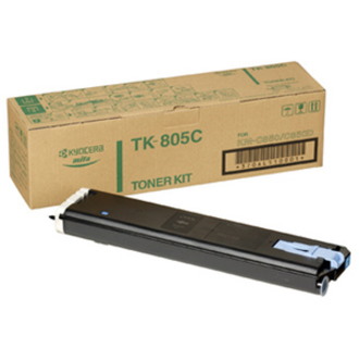 Kyocera TK-805C Original Laser Toner Cartridge - Cyan Pack