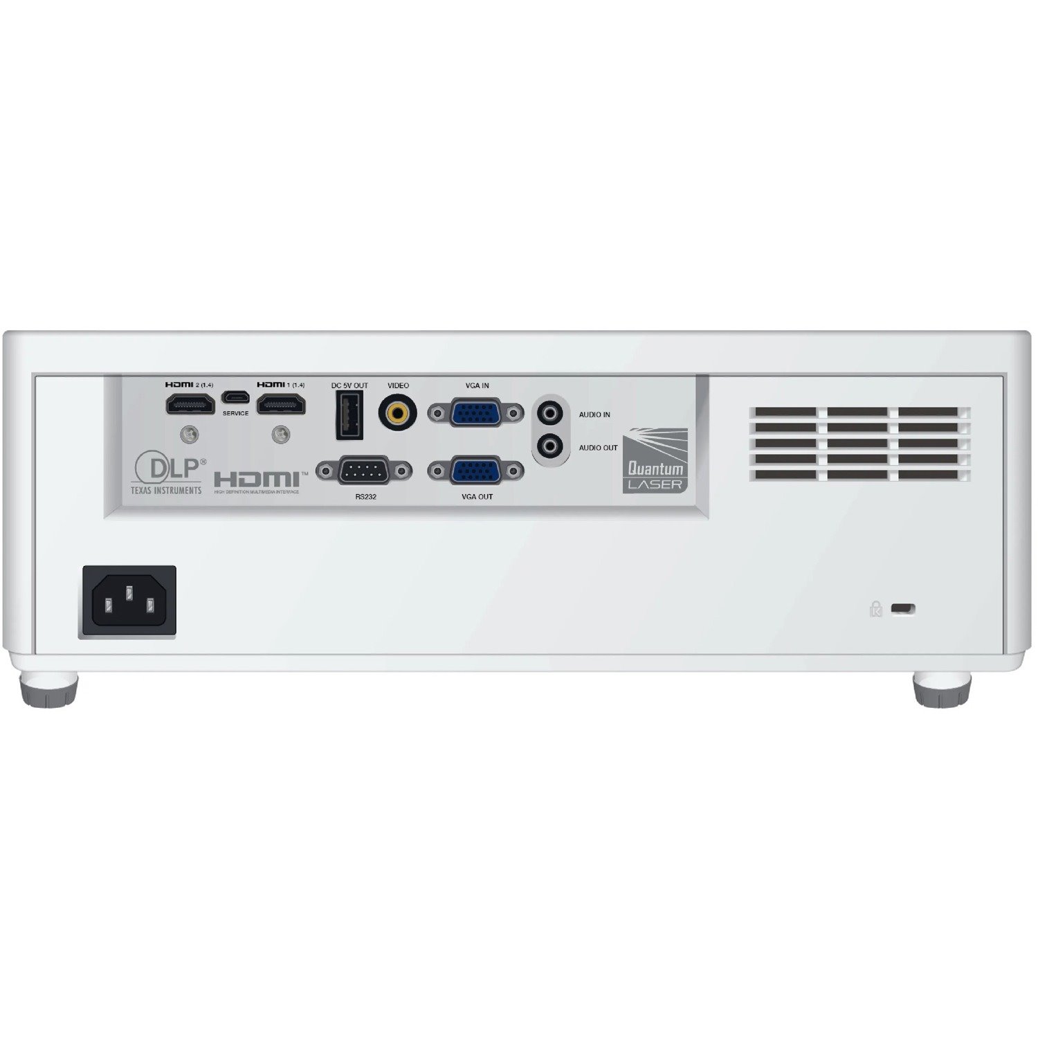 InFocus Core INL154 3D Ready DLP Projector - 4:3 - Ceiling Mountable - White