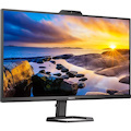 Philips 27" Class Webcam WQHD LCD Monitor - 16:9 - Textured Black