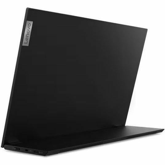 Lenovo ThinkVision M15 16" Class Full HD LED Monitor - 16:9 - Raven Black