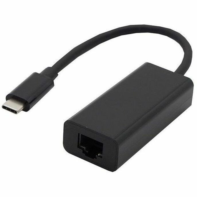 Axiom USB-C Male to Gigabit Ethernet (RJ45) Female Adapter - Black