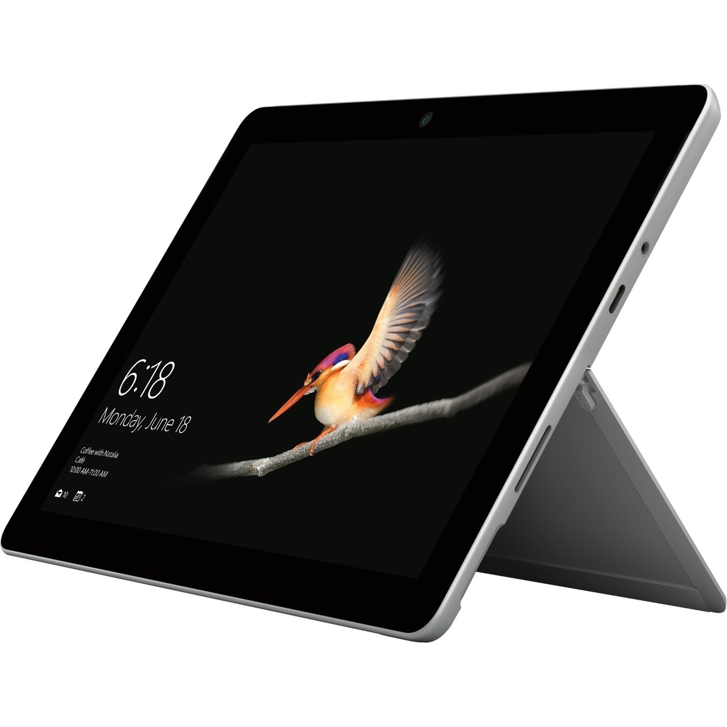 Microsoft- IMSourcing Surface Go Tablet - 10" - 8 GB - 128 GB SSD - Windows 10 S - Silver