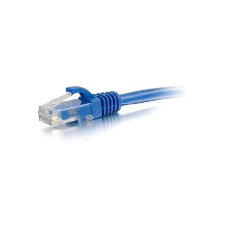 C2G 10ft Cat5e Snagless Unshielded UTP Ethernet Network Patch Cable (RJ45 M/M), Blue, Standard RJ45 Connectors, 5600pf/100m