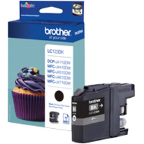 Brother LC-123BK Original Inkjet Ink Cartridge - Black Pack