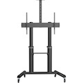 Eaton Tripp Lite Series Safe-IT Heavy-Duty Rolling Cart for 70" to 120" Displays, UL Certified, Antimicrobial Protection