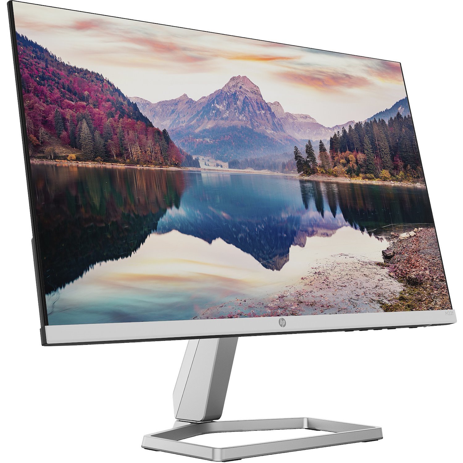 HP M22f 22" Class Full HD LCD-monitor - 16:9 - Zwart, Zilver