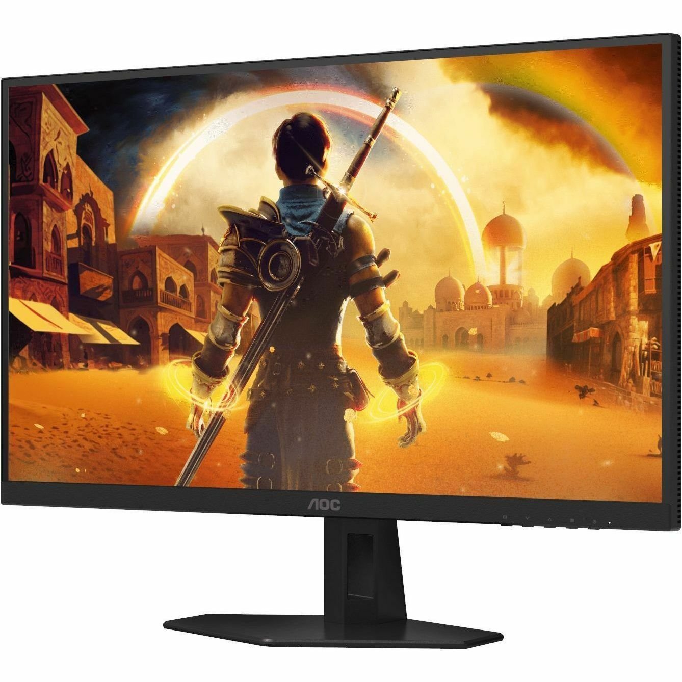 AOC Q27G40XMN 27" Class WQHD Gaming Mini LED Monitor - 16:9 - Black, Red