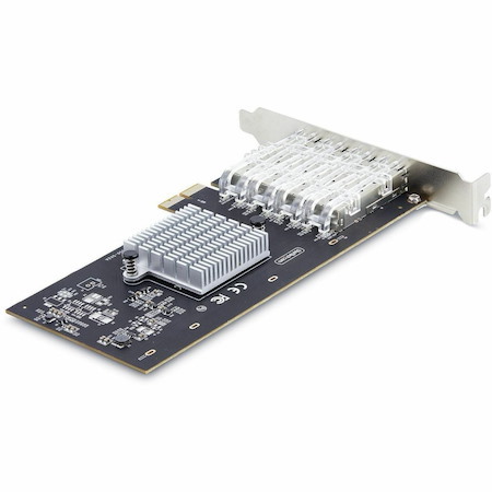 StarTech.com Gigabit Ethernet Card for Computer, Server, Workstation - 1000Base-T, 1000Base-KX, 1000Base-SX, 1000Base-LX - SFP (mini-GBIC) - Plug-in Card