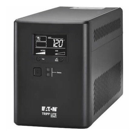 Eaton Tripp Lite Series 1000VA 600W 120V Line-Interactive Cloud-Connected UPS with Remote Monitoring - 10 NEMA 5-15R Outlets (5 Surge + 5 Surge and Battery Backup), LCD, 5-15P Plug, Tower
