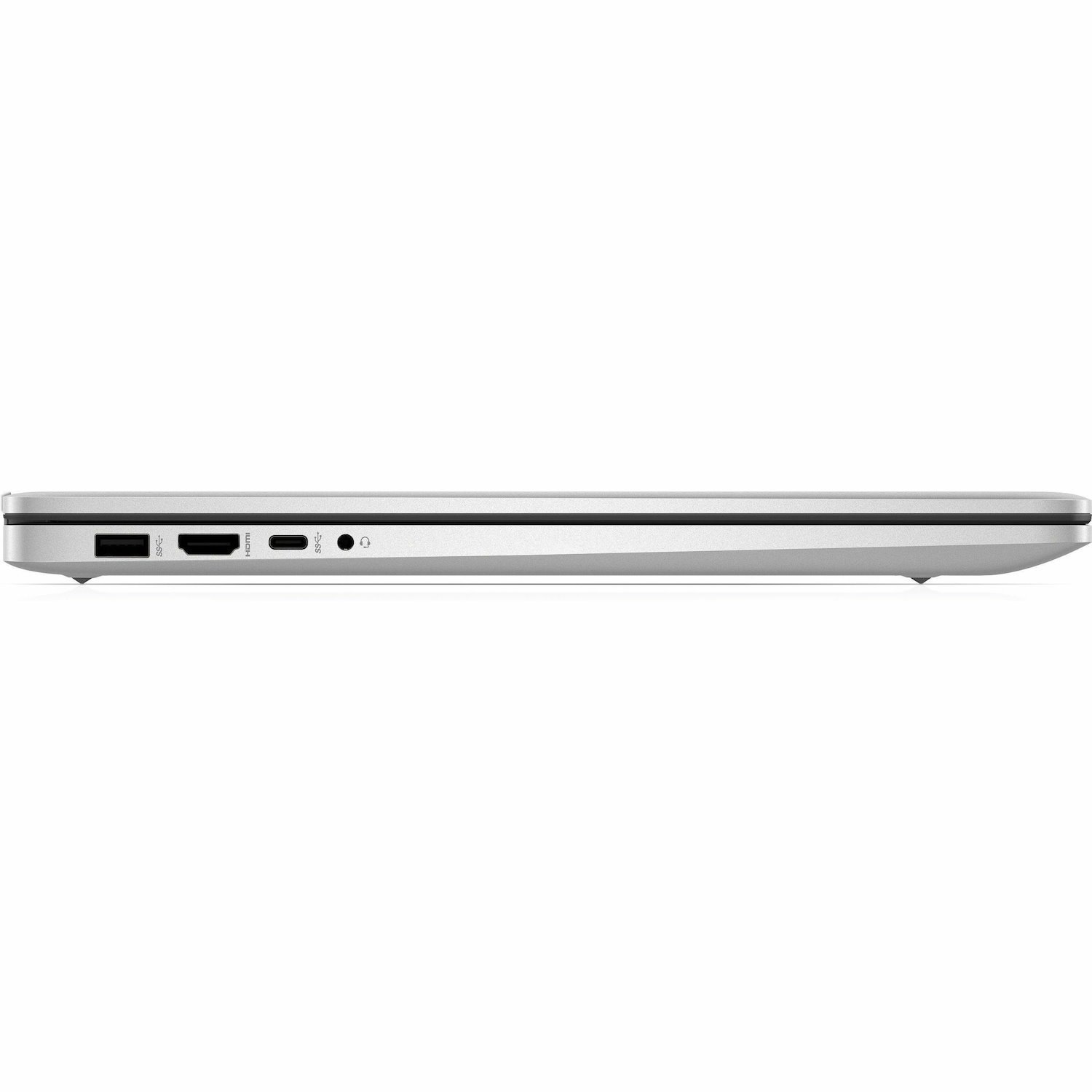 HP 17.3" Notebook - HD+ - 1600 x 900 - (Intel Core i3 12th Gen i3-1215U Hexa-core (6 Core) - 8 GB Total RAM - 256 GB SSD - Natural Silver