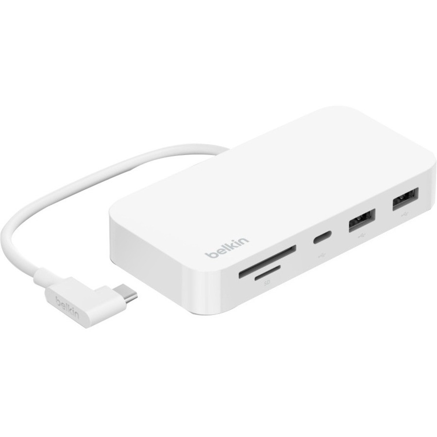 Belkin CONNECT USB Type C Docking Station for Desktop PC, Notebook - Memory Card Reader - SD - White