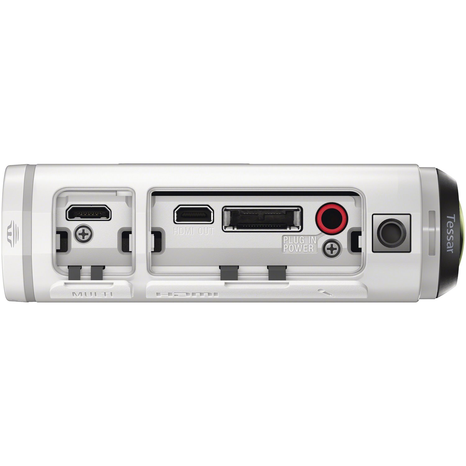 Sony HDR-AS100V Digital Camcorder - 1/2.3" Exmor R CMOS - Full HD - White