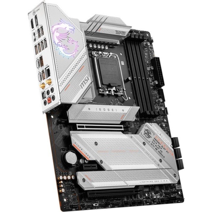 MSI MPG Z790 EDGE WIFI Gaming Desktop Motherboard - Intel Z790 Chipset - Socket LGA-1700 - ATX