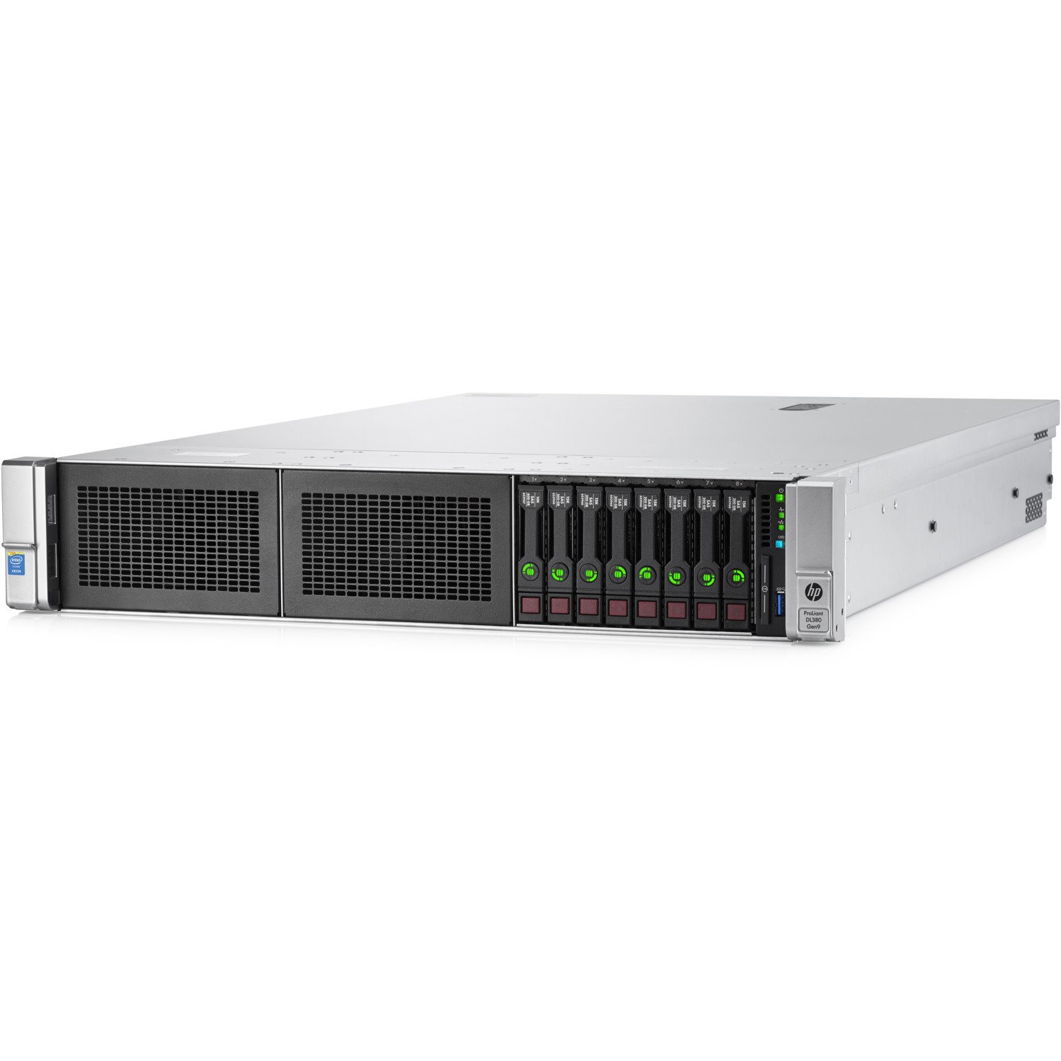 HPE ProLiant DL380 G9 2U Rack Server - 1 x Intel Xeon E5-2630 v4 2.20 GHz - 16 GB RAM - 12Gb/s SAS Controller