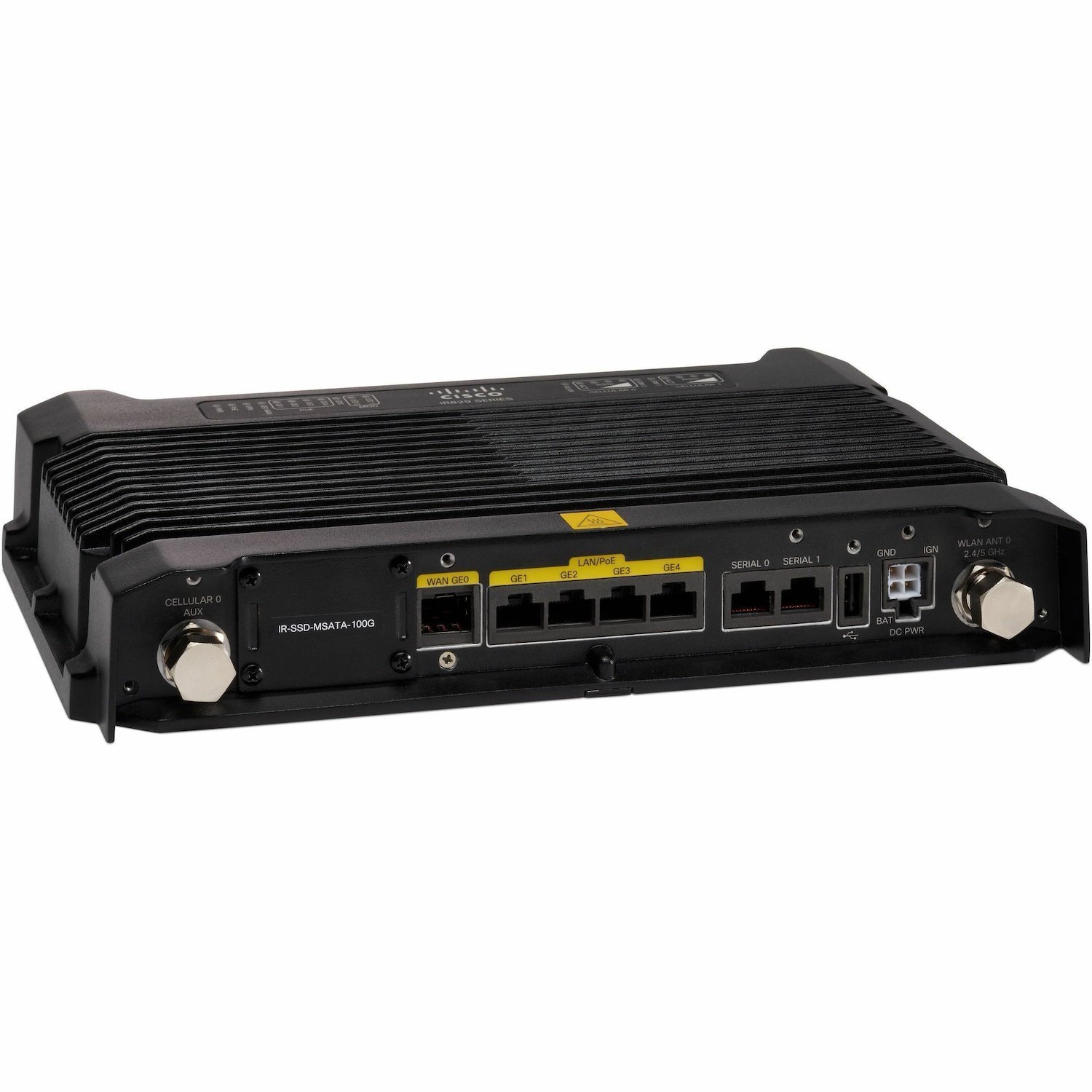 Cisco IR829 Wi-Fi 4 IEEE 802.11a/b/g/n 2 SIM Cellular, Ethernet Wireless Integrated Services Router - Refurbished