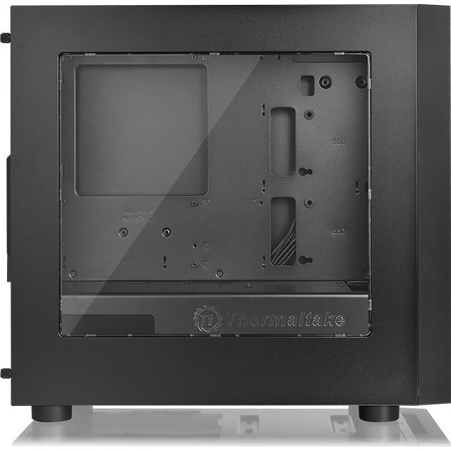 Thermaltake Versa H17 Computer Case - Mini ITX, Micro ATX Motherboard Supported - Micro Tower - SPCC - Black