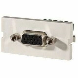 Ortronics Series II, VGA, Feed-Thru, Fog White