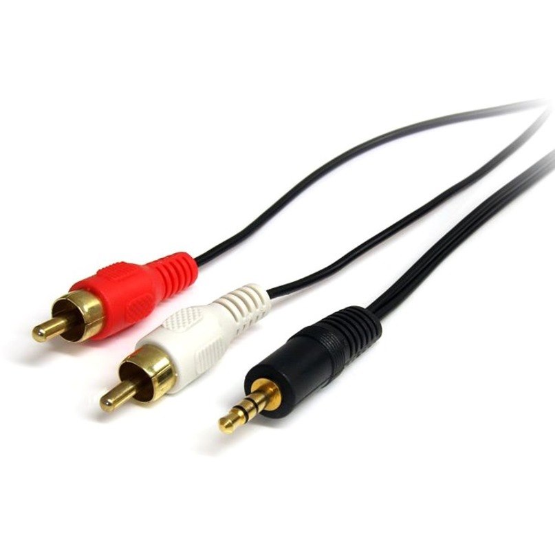 StarTech.com - Stereo Audio cable - RCA (M) - mini-phone stereo 3.5 mm (M) - 0.91 m