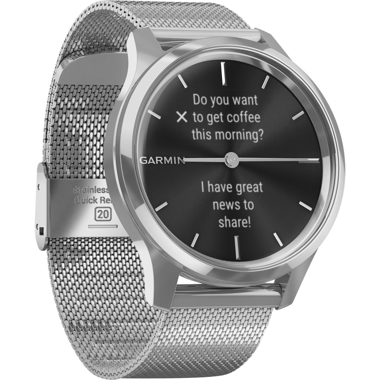 Garmin v&iacute;vomove Luxe GPS Watch