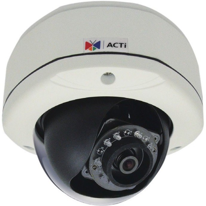 ACTi D71A 1 Megapixel Network Camera - Colour - Dome