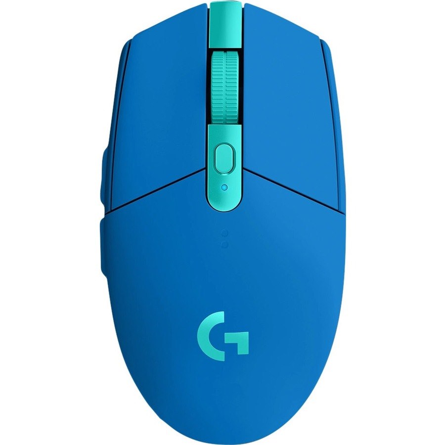 Logitech LIGHTSPEED G305 Gaming Mouse - Wi-Fi - USB - Optical - 6 Button(s) - Blue