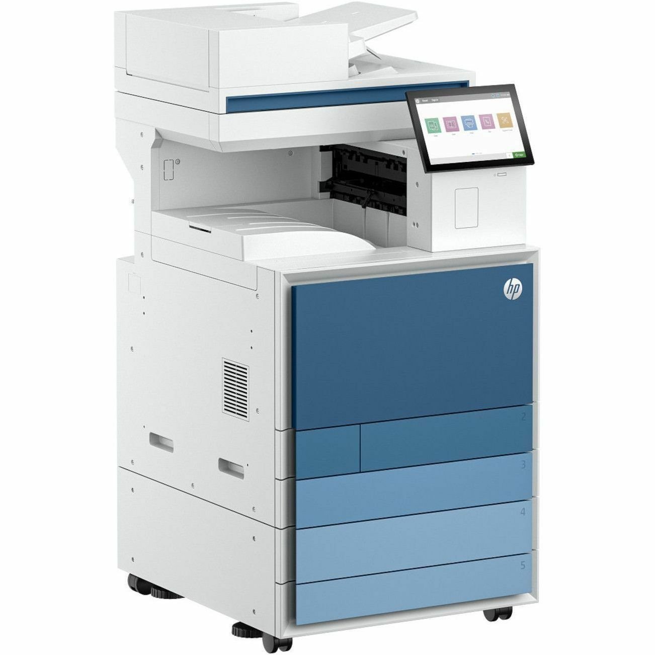 HP LaserJet Enterprise 8801DN Laser Multifunction Printer - Colour