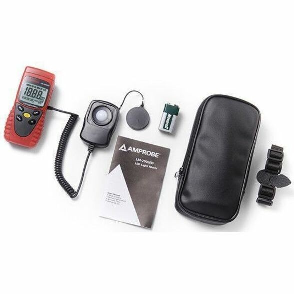 Amprobe Digital LED Light Meter, Silicon Photodiode and Filter