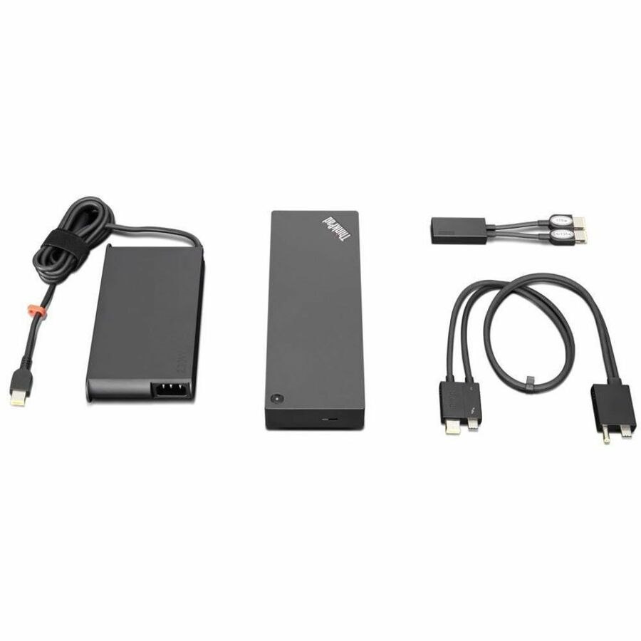 Lenovo ThinkPad Thunderbolt 3 Dockingstation voor Notebook, Mobile Workstation - Oplaadmogelijkheid - 230 W - Bureaublad
