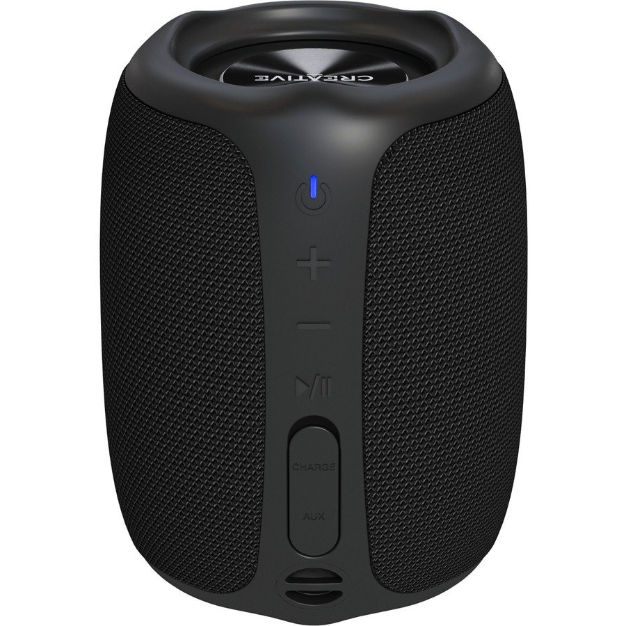 Creative MUVO Play Portable Bluetooth Smart Speaker - Siri, Google Assistant Supported - Black