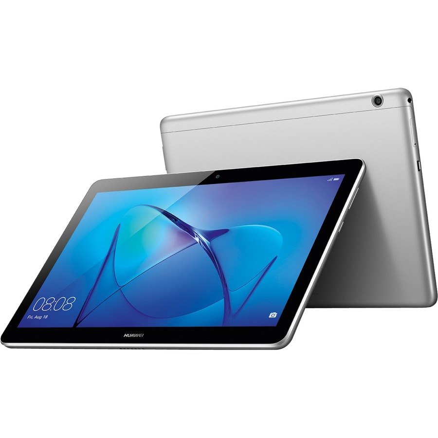 Huawei MediaPad T3 10 Tablet - 24.4 cm (9.6") - Qualcomm MSM8917 - 2 GB - 16 GB Storage - Android 7.0 Nougat - Space Gray