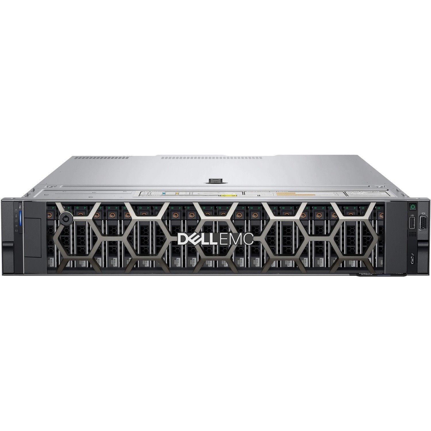 Dell PowerEdge R750xs 2U Rack Server - 1 Xeon E-2334 3.40 GHz - 16 GB RAM - 12Gb/s SAS Controller