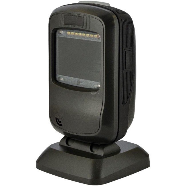 Star Micronics Desktop Barcode Scanner - Wireless Connectivity - 1D, 2D - Imager - , Infrared - USB, Serial - Black - IP52