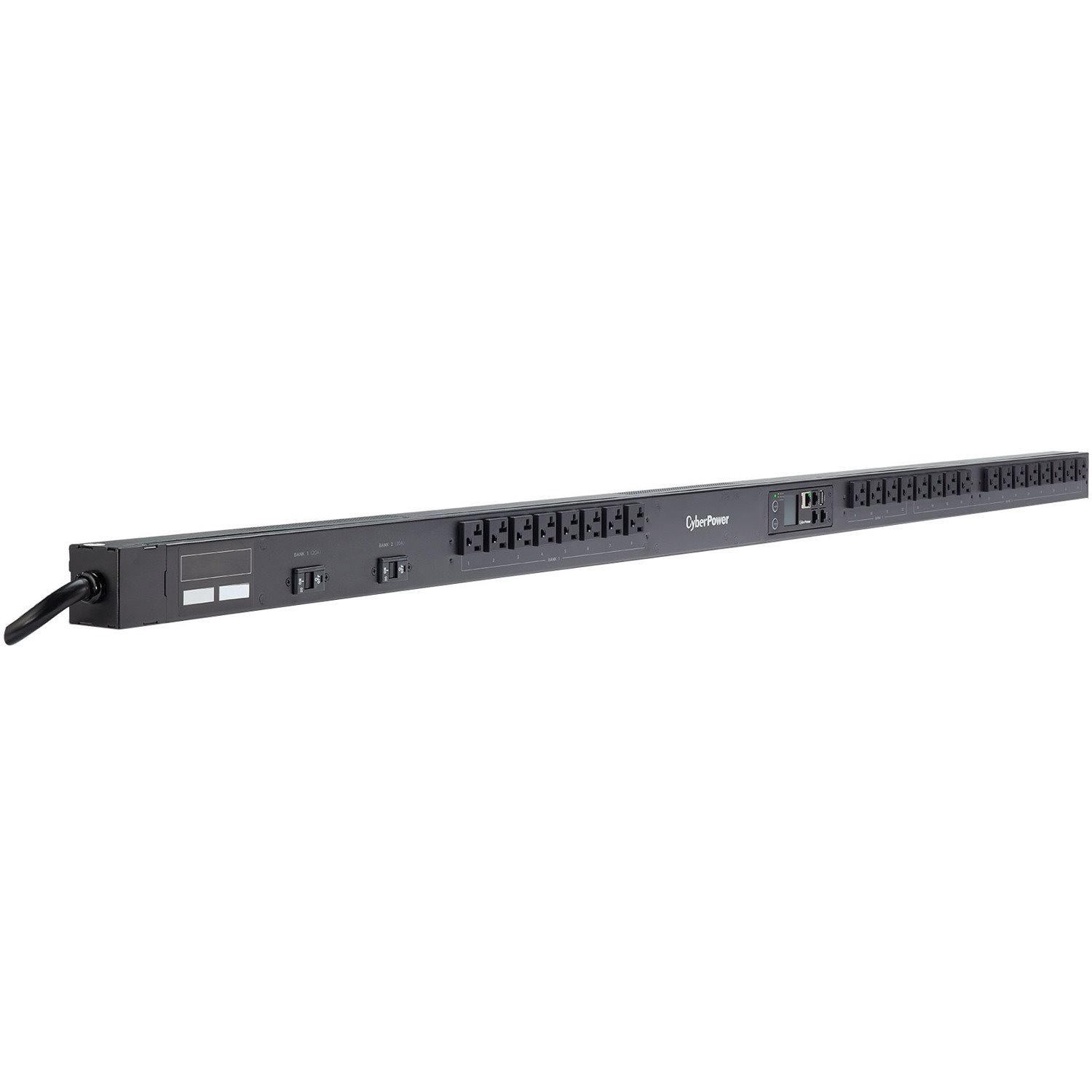 CyberPower PDU31102 Single Phase 100 - 120 VAC 30A Monitored PDU