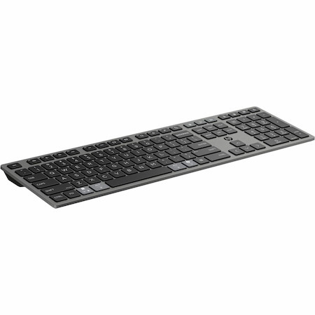 HP 720 Keyboard - Wireless Connectivity - USB Type A Interface - Nightfall Black