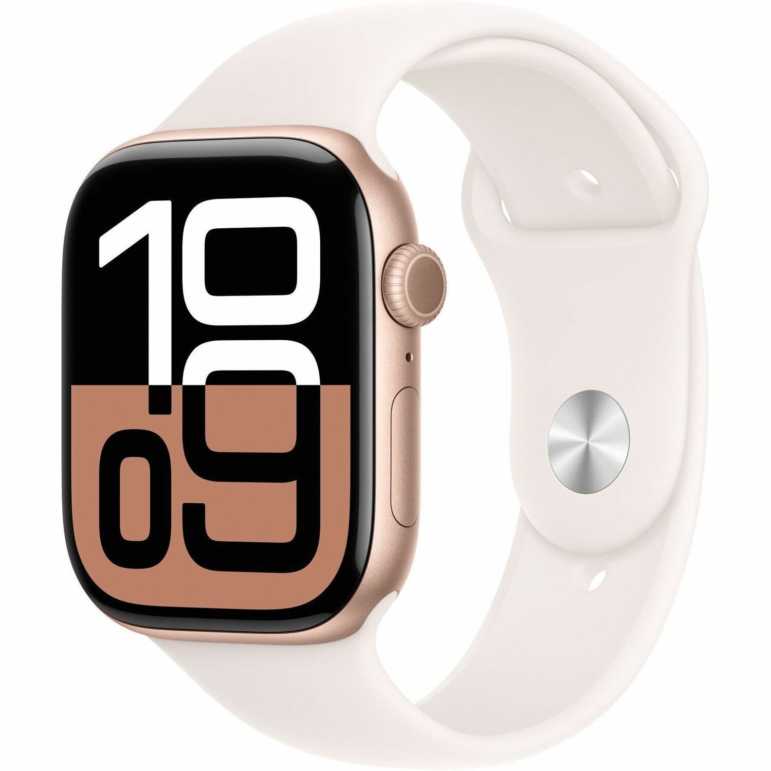 Apple Watch Series 10 Smart Watch - 42 mm Case Height - 36 mm Case Width - Natural Case Color - Stone Grey Band Color - Titanium Case Material - Wireless LAN - LTE, UMTS