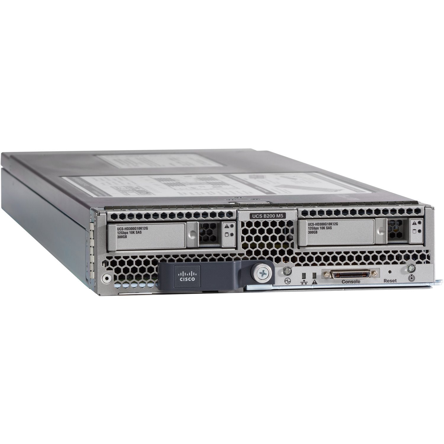 Cisco B200 M5 UCSB-B200M5-RSV1D Blade Server - 2 Xeon 6254 3.10 GHz - 64 GB RAM - 240 GB SSD - (1 x 240GB) SSD Configuration - 12Gb/s SAS Controller