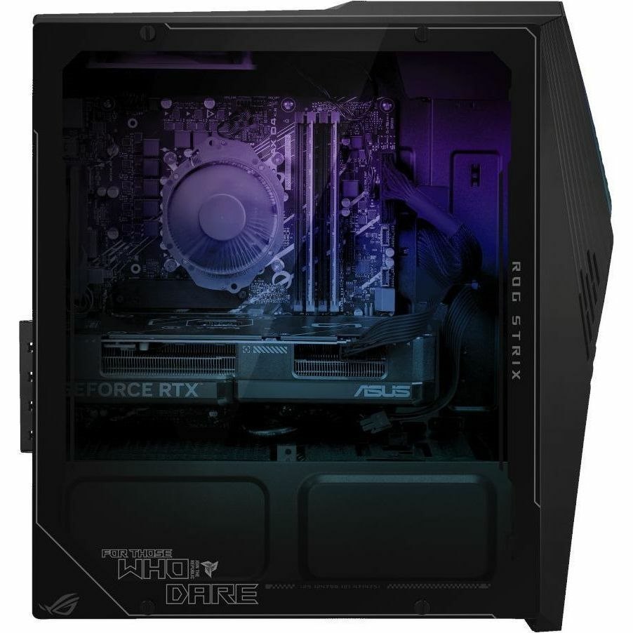 Asus ROG Strix G13CHR G13CHR-DSI74060-CB Gaming Desktop Computer - Intel Core i7 14th Gen i7-14700F - 32 GB - 1 TB SSD - Mid-tower - Extreme Dark Gray