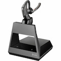 Poly Voyager 5200 Wireless Earbud, Over-the-ear Mono Earset - Black