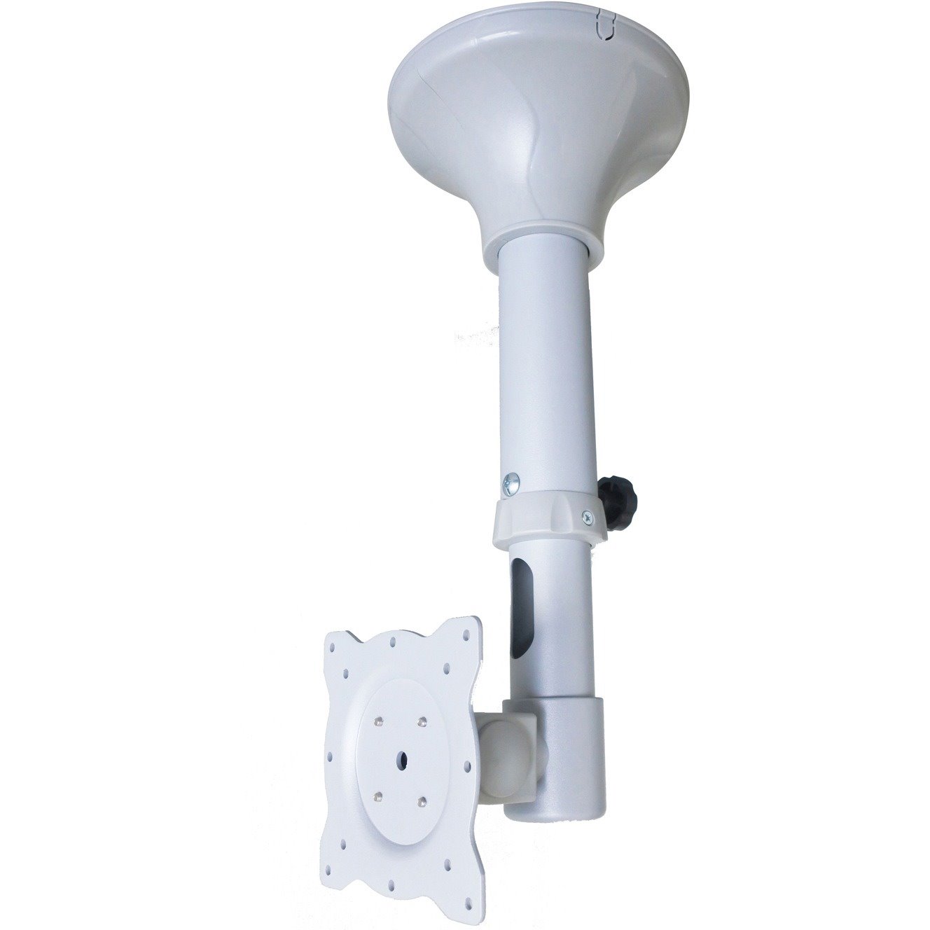 Newstar TV/Monitor Ceiling Mount for 10"-30" Screen, Height Adjustable - Silver