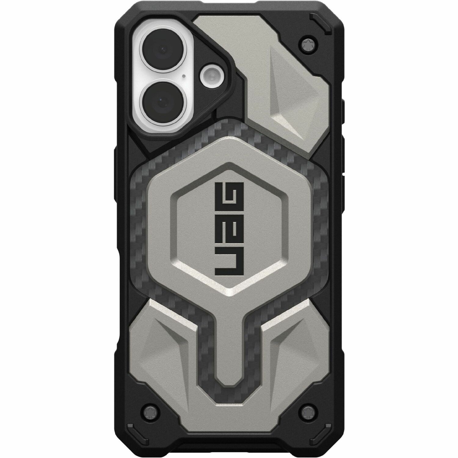 Urban Armor Gear Monarch Pro iPhone 16 Case - Titanium
