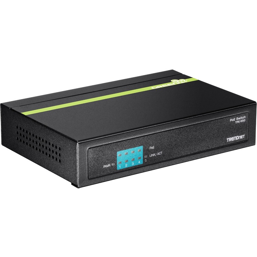 Trendnet Tpe-S50 6-Port PoE Switch 10/100Mbps 60W