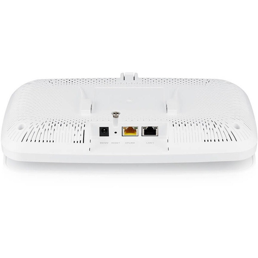 Zyxel WiFi 6E AXE7800 Wireless Gigabit Pro Access Point | Tri-Band Operation | Smart Antenna |2.5G Uplink | Mesh |Cloud, App, Direct or Controller Mgmt | POE++ | Nebula Pro Pack | WAX640S-6E