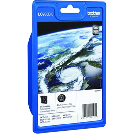 Brother LC985BK Original Inkjet Ink Cartridge - Black - 1 Pack