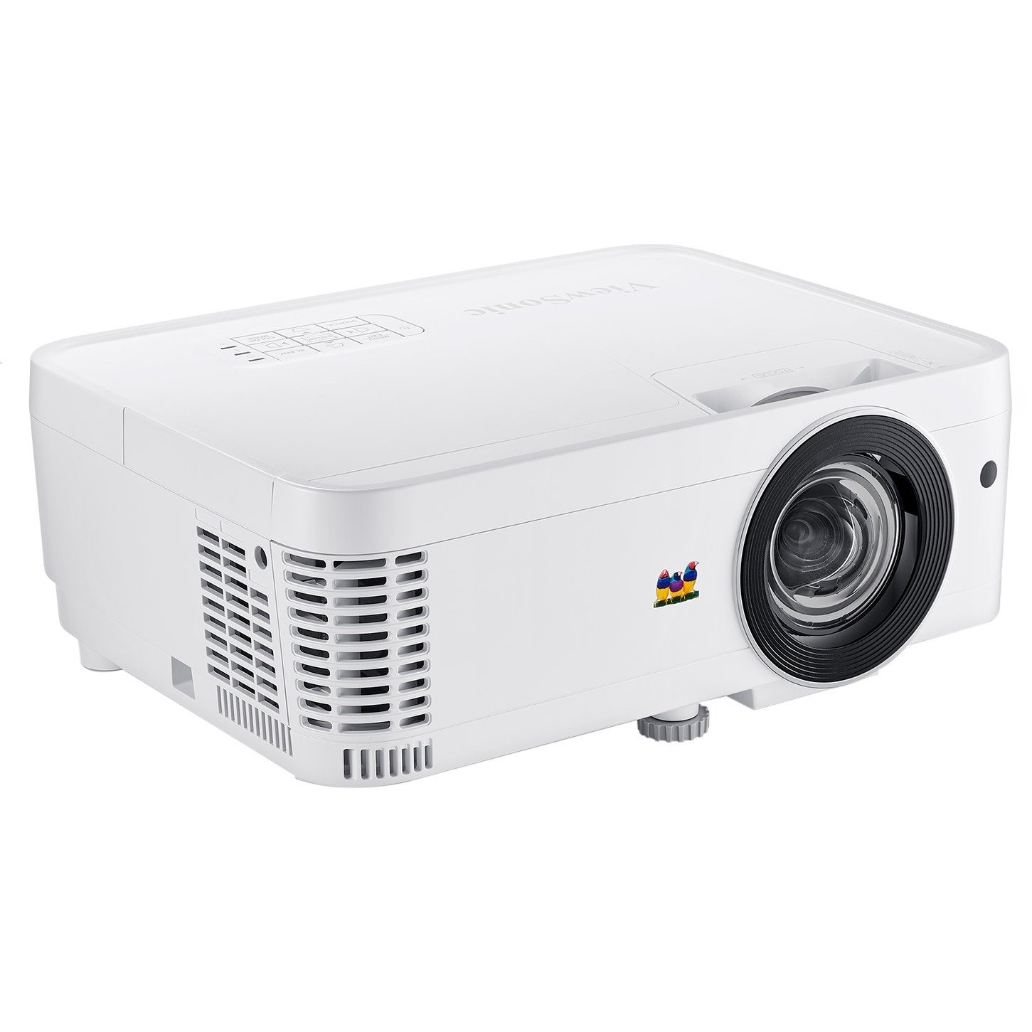 ViewSonic PS600W 3700 Lumens WXGA HDMI Networkable Short Throw Projector for Home and Office