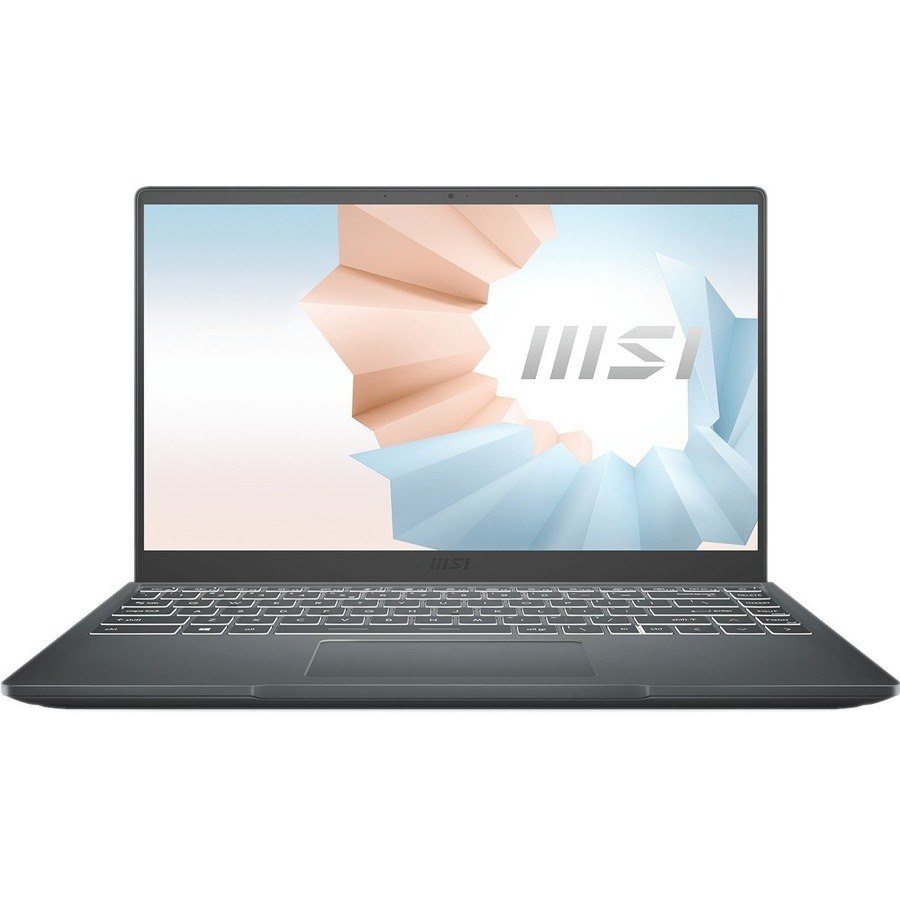 MSI Modern 15 Modern 15 A11MU-653 15.6" Rugged Ultrabook - Full HD - Intel Core i7 11th Gen i7-1195G7 - 8 GB - 512 GB SSD - Carbon Gray