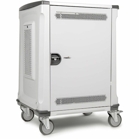 Rocstor Volt C32 PRE-WIRED Charge Cart - Includes 32 USB-C 65W Power Adapters