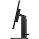 Lenovo ThinkVision T24h-20 24" Class WQHD LCD Monitor - 16:9 - Black