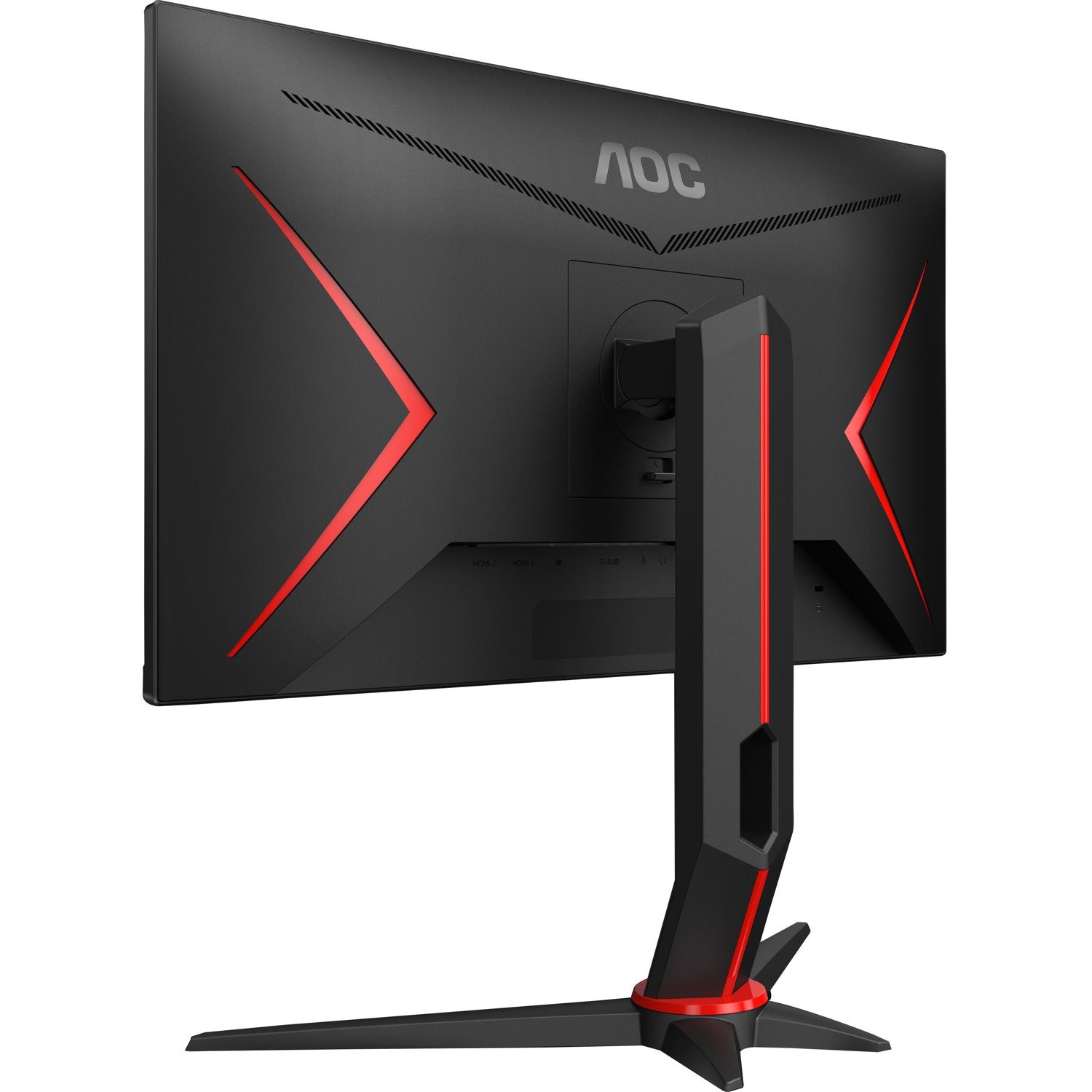 AOC 24G2 24" Class Full HD Gaming LCD Monitor - 16:9 - Black Red