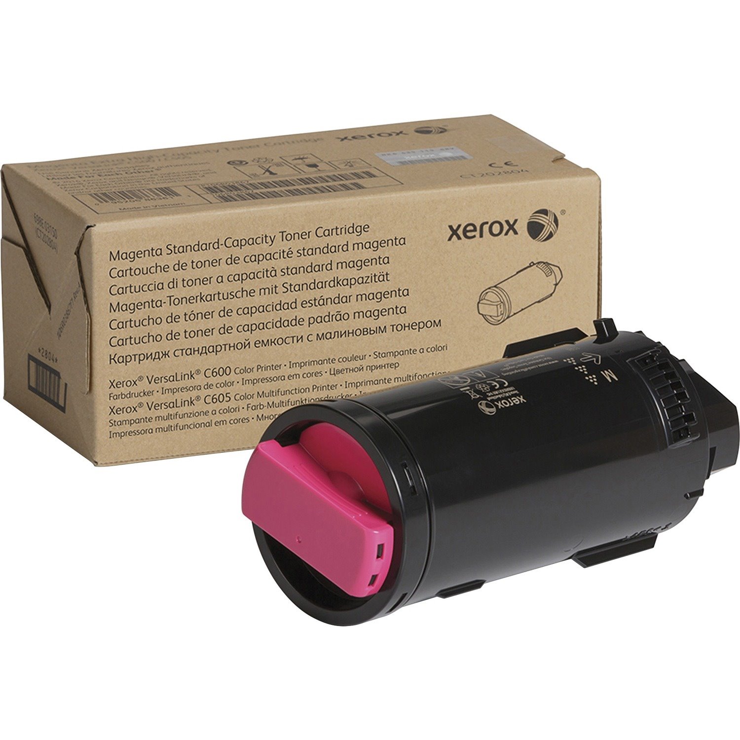 Xerox Original Standard Yield Laser Toner Cartridge - Magenta - 1 Each